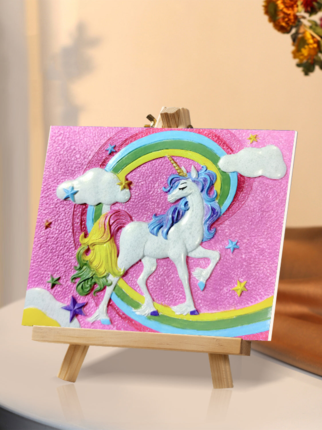 RELIEF UNICORN DIY 3D OIL PAINTING KIT