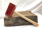 THOR’S HAMMER WOODWORKING MALLET REDHEART HEAD & TIGER MAPLE HANDLE