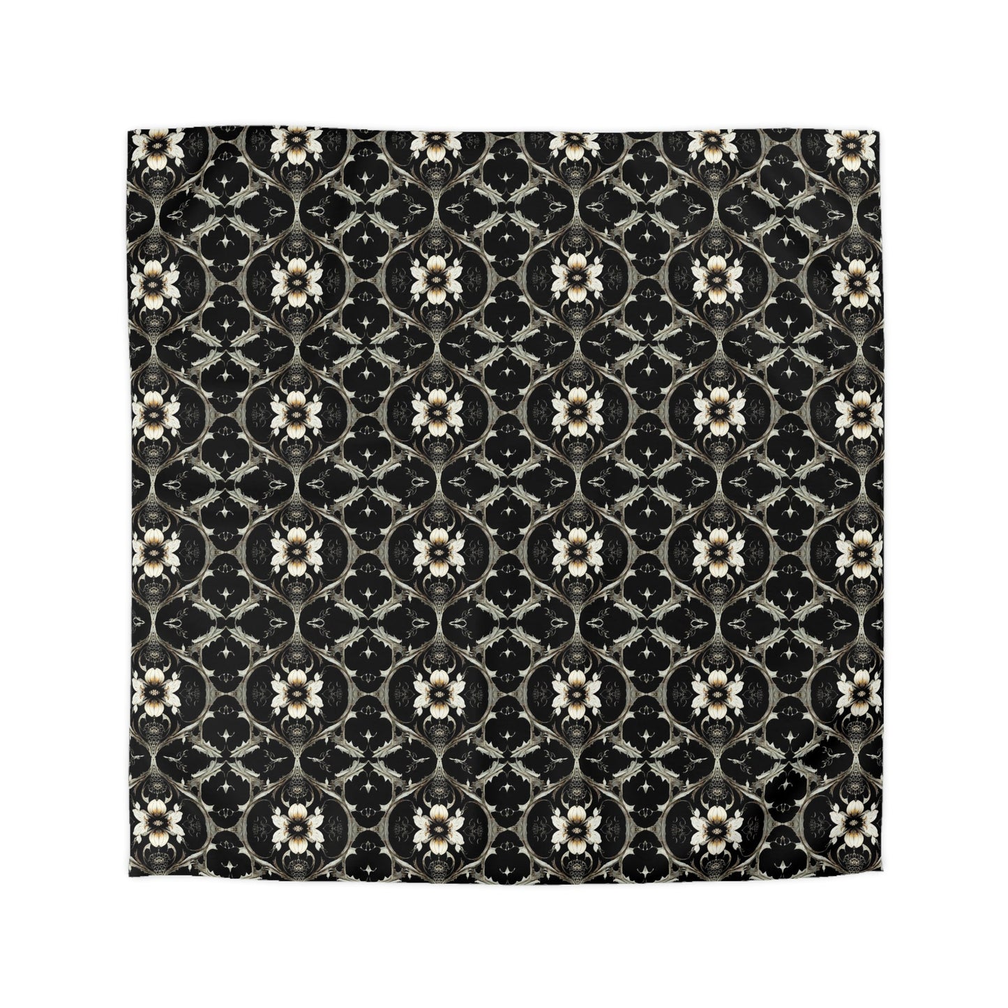 THORN GARDEN MICROFIBER DUVET COVER