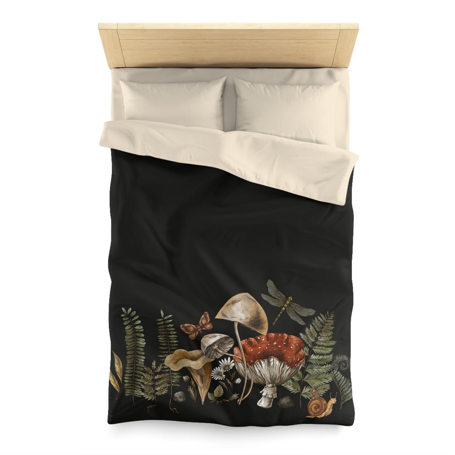 DARK FOREST MICROFIBER DUVET COVER