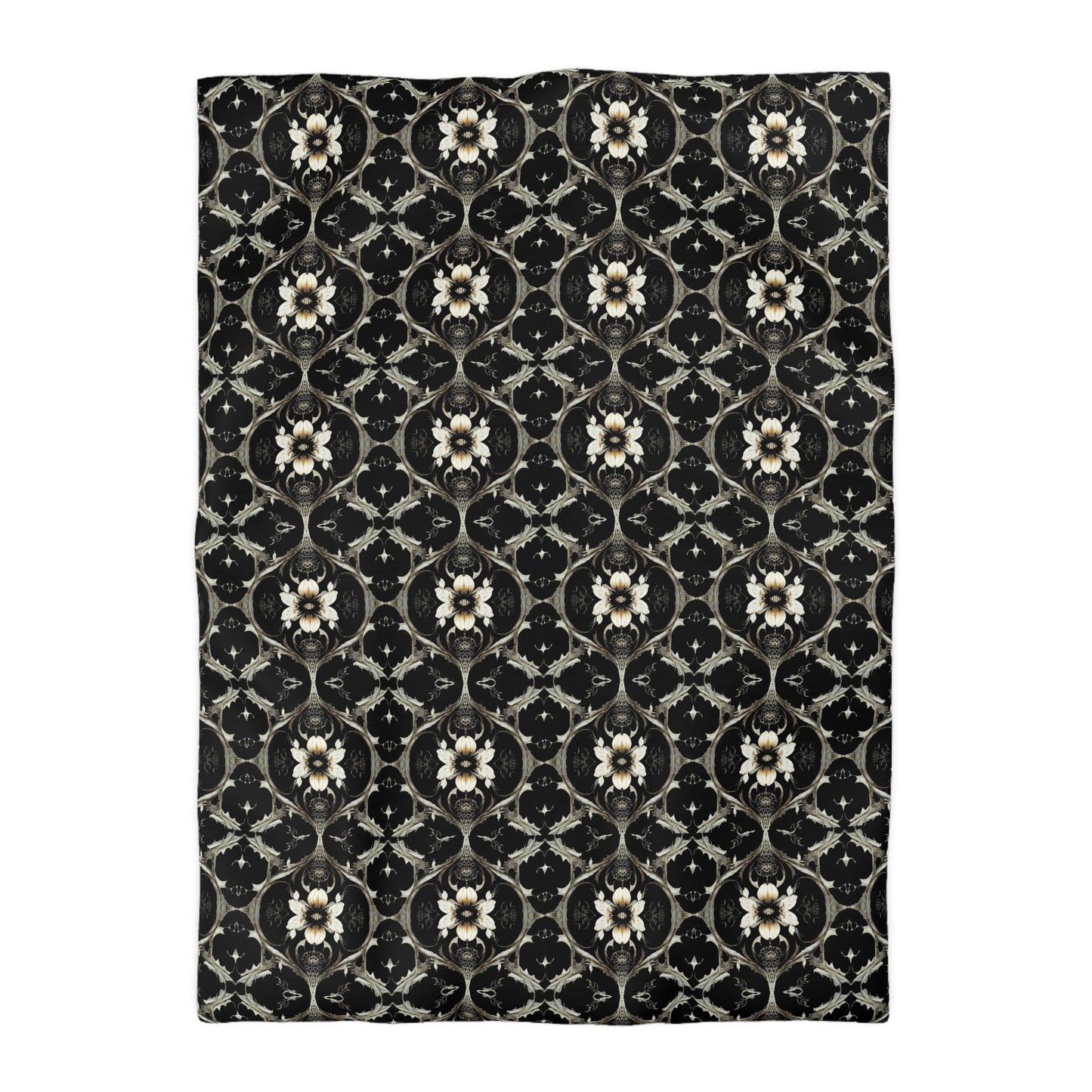 THORN GARDEN MICROFIBER DUVET COVER