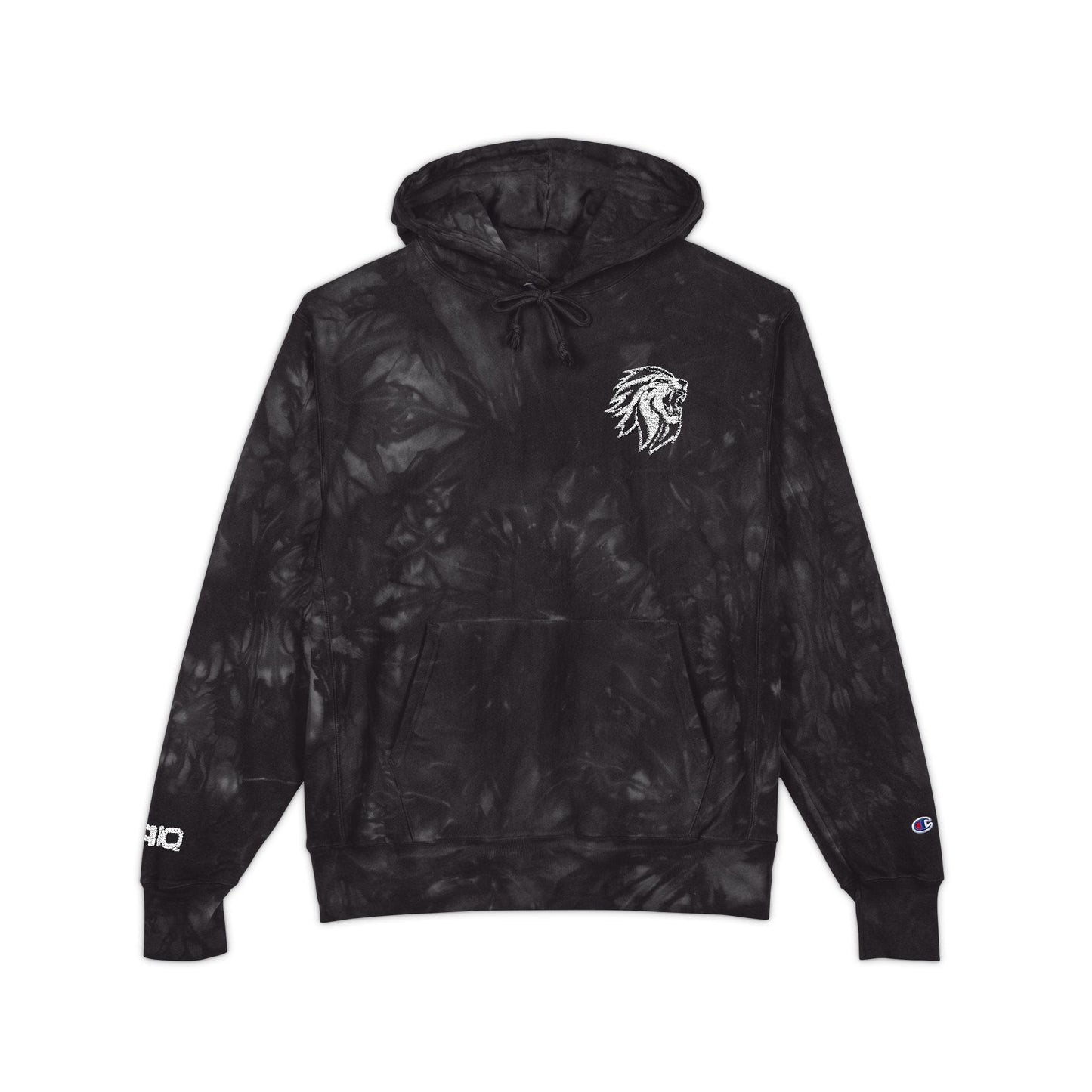 TIE-DYE LION HOODIE