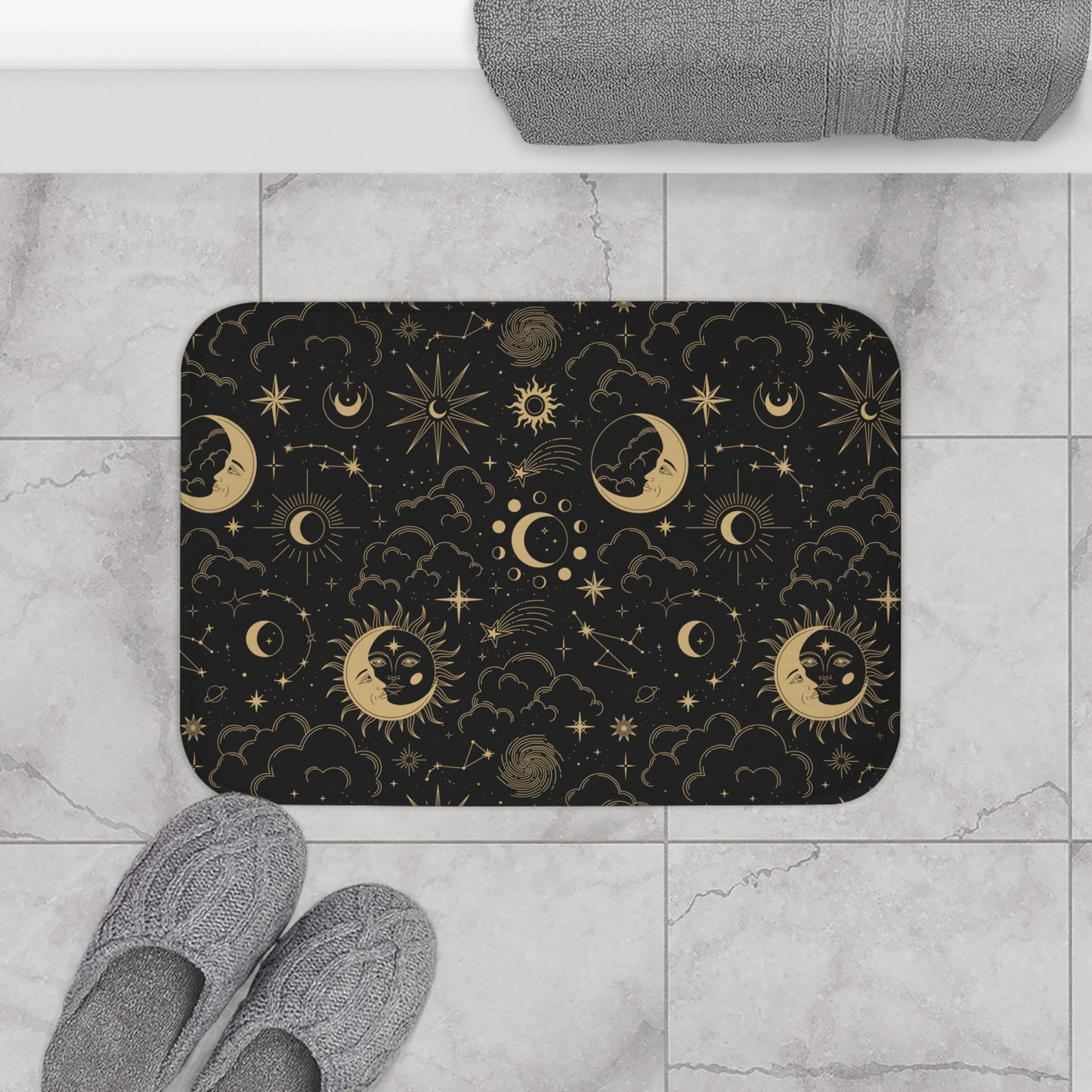CONSTELLATIONS MICROFIBER BATH MAT