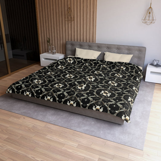 THORN GARDEN MICROFIBER DUVET COVER