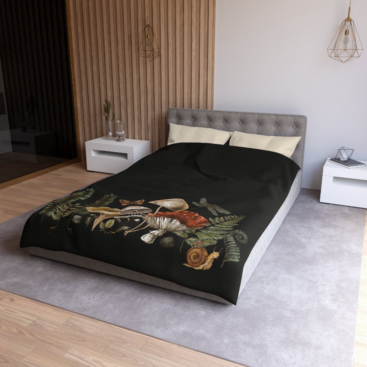 DARK FOREST MICROFIBER DUVET COVER