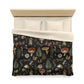 DARK FOREST PATTERN MICROFIBER DUVET COVER