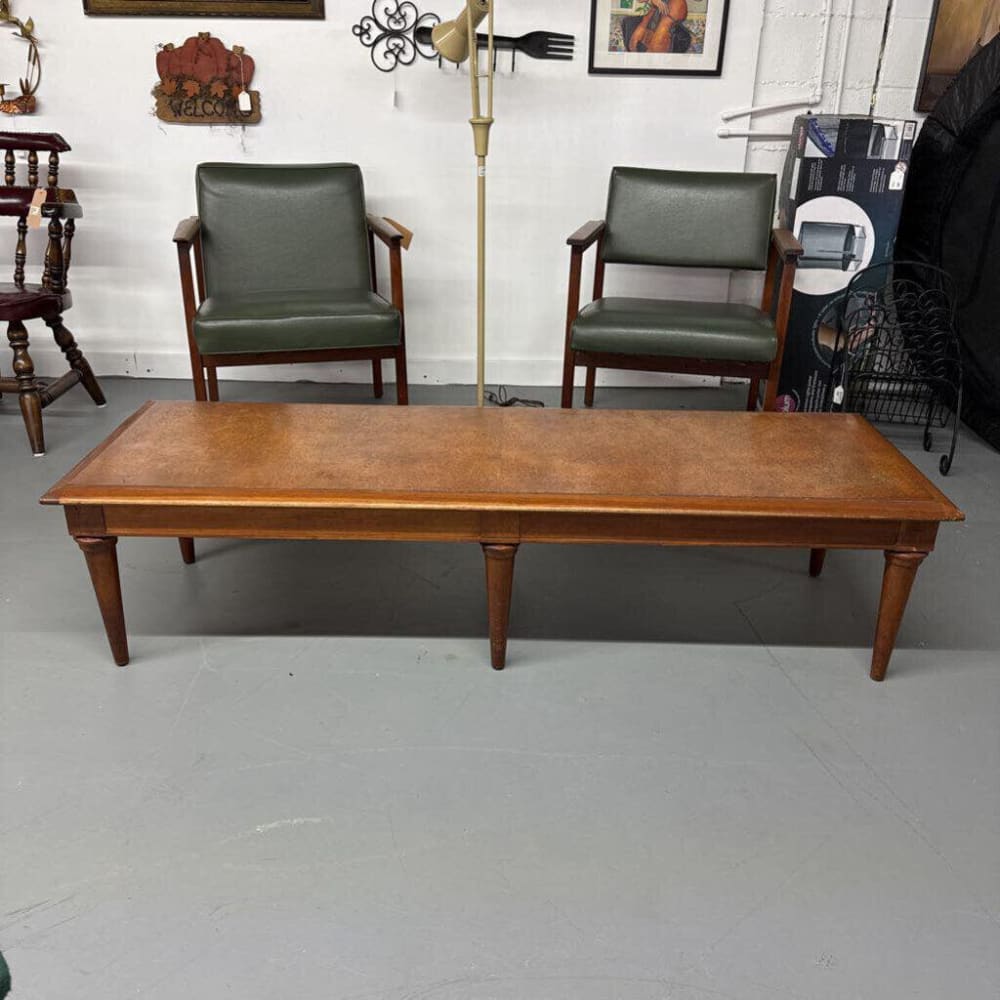 MCM LONG COFFEE TABLE 6 LEGS