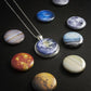 INTERCHANGEABLE SOLAR SYSTEM NECKLACE