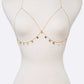 2 IN 1 FRINGE DISK BRA CHAIN SET