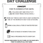 75-Day Fitness Challenge Canva Template - Editable Daily Planner
