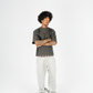 THE LABEL DOUBLE WAISTED SWEATPANTS
