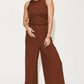 BASIC BAE FULL SIZE RIBBED TANK AND WIDE LEG PANTS SET