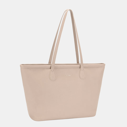 DAVID JONES PU LEATHER TOTE BAG