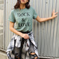 SIMPLY LOVE FULL SIZE ROCK ＆ LOVE SHORT SLEEVE T-SHIRT
