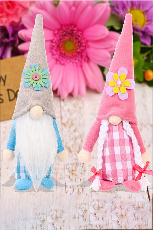 2-PACK MOTHER'S DAY POINTED HAT FACELESS GNOMES-Thriftique Marketplace