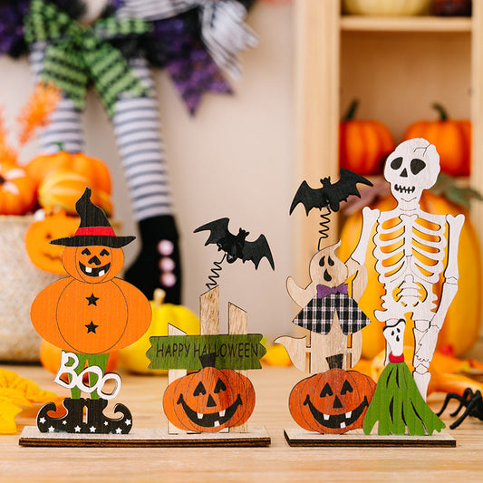 2-PIECE HALLOWEEN ELEMENT DECOR ORNAMENTS-Thriftique Marketplace