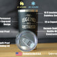 THE LEGEND HAS RETIRED - INSULATED COFFEE TUMBLER CUP WITH SLIDING LID - STAINLESS STEEL INSULATED MUG - FUNNY RETIREMENT GIFTS FOR BOSS OR COWORKERS