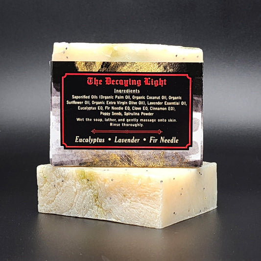 THE DECAYING LIGHT HANDMADE VEGAN BAR SOAP
