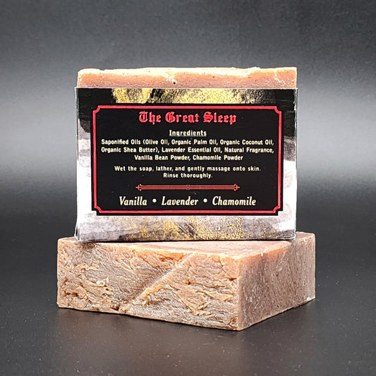 THE GREAT SLEEP HANDMADE VEGAN BAR SOAP