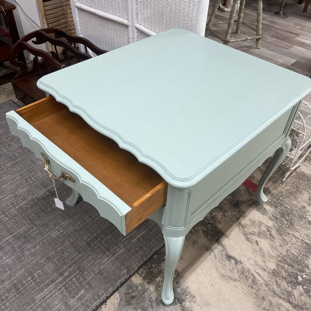 #214 2 DRAWER NIGHT STAND OR COUCH TABLE.-Thriftique Marketplace