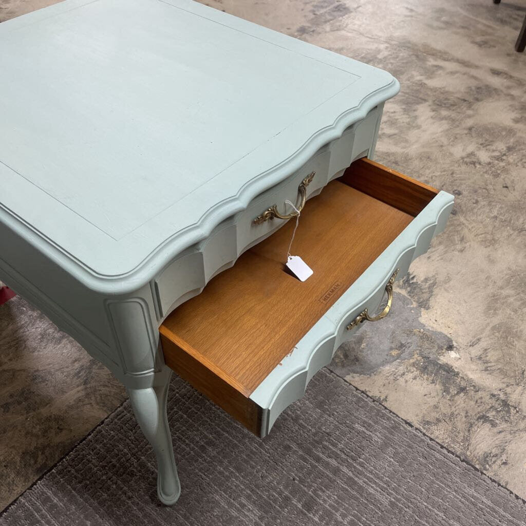 #214 2 DRAWER NIGHT STAND OR COUCH TABLE.-Thriftique Marketplace