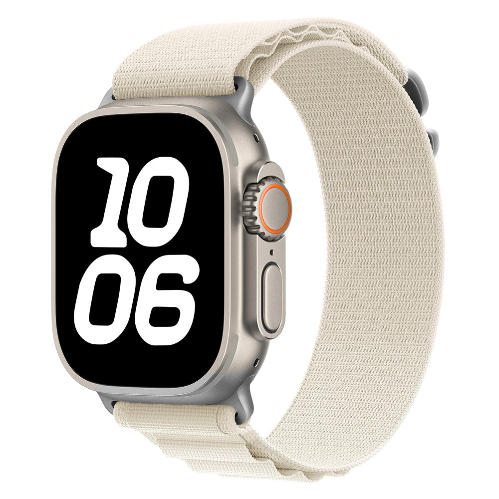 STRETCH ALPINE LOOP BAND FOR APPLE WATCH – NYLON D-HOOK STRAP
