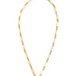 18K STAINLESS STEEL TOGGLE CHAIN NECKLACE