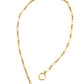 18K STAINLESS STEEL TOGGLE CHAIN NECKLACE