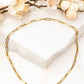 18K STAINLESS STEEL TOGGLE CHAIN NECKLACE