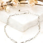 18K STAINLESS STEEL LOCK & CLIP CHAIN NECKLACE