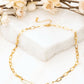 18K STAINLESS STEEL LOCK & CLIP CHAIN NECKLACE