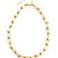 18K STAINLESS STEEL BARBED WIRE CHAIN NECKLACE