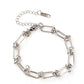 18K STAINLESS STEEL BARBED WIRE CHAIN BRACELET