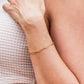 18K STAINLESS STEEL NON TARNISH PAPERCLIP BRACELET