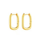 14K STAINLESS STEEL EVERYDAY HUGGIE EARRINGS