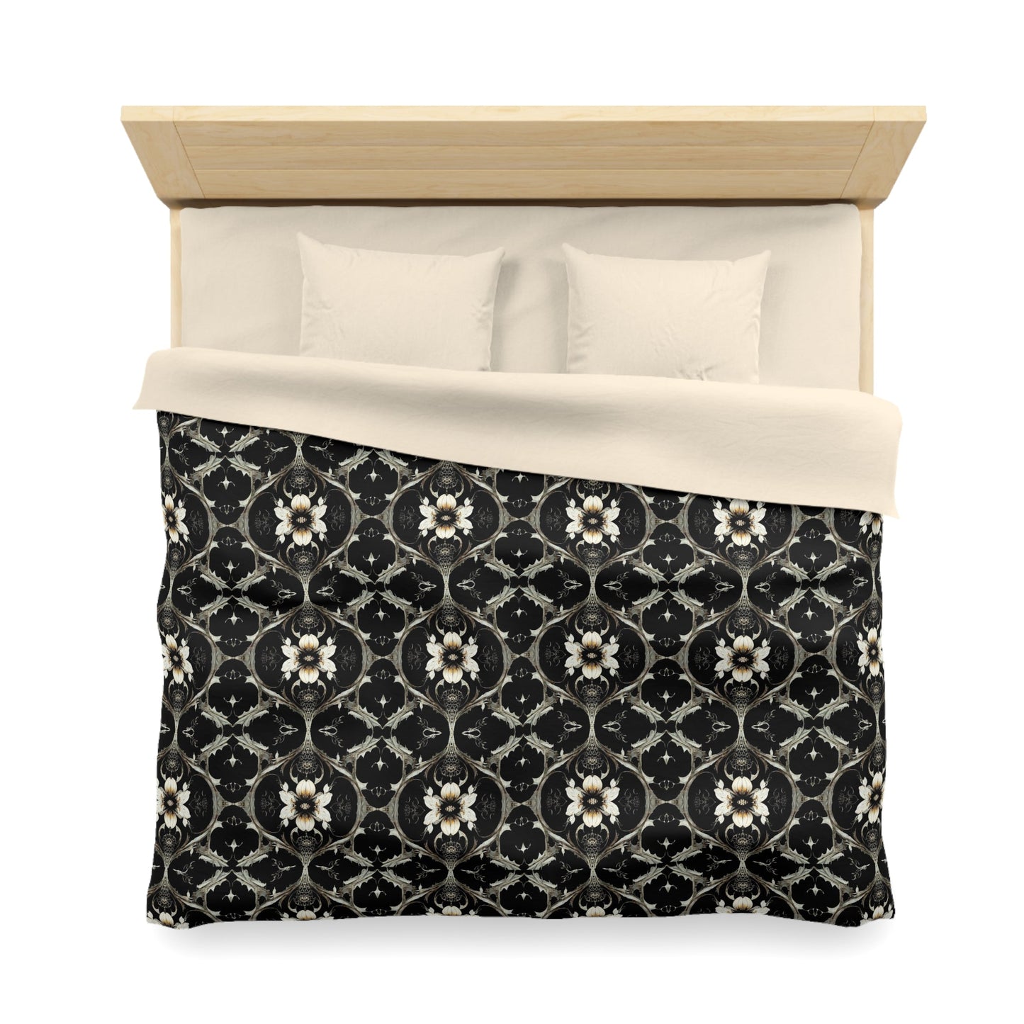 THORN GARDEN MICROFIBER DUVET COVER