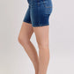 JUDY BLUE FULL SIZE HIGH WAIST BERMUDAS JEANS W/ BACK FLAP POCKETS PLUS SIZE