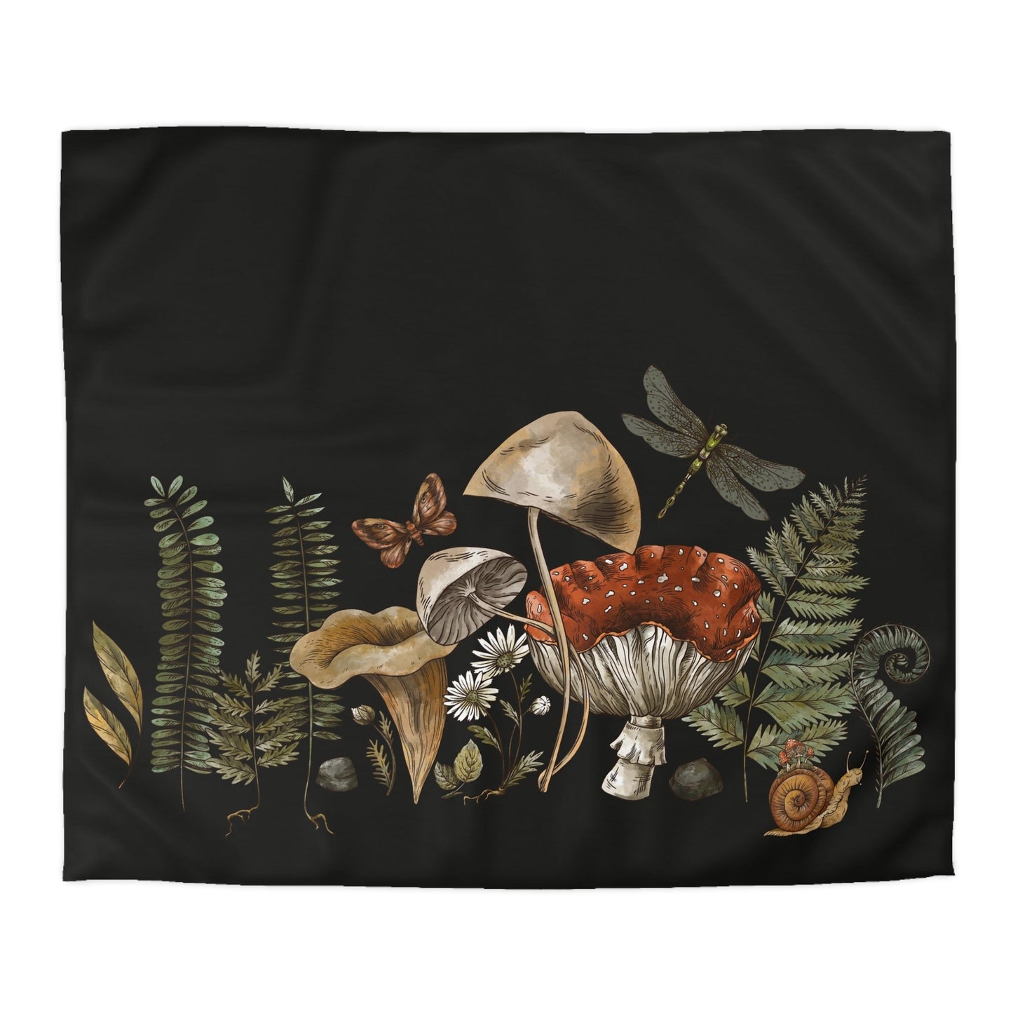 DARK FOREST MICROFIBER DUVET COVER