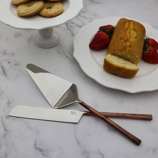 SUNDANCE CAKE SERVING 2 PC. SET