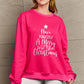 SIMPLY LOVE FULL SIZE HAVE YOURSELF A MERRY LITTLE CHRISTMAS ROUND NECK SWEATSHIRT