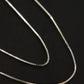 STERLING SILVER BOX CHAIN