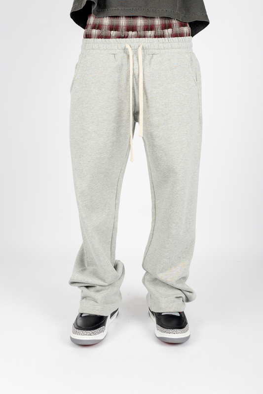 THE LABEL DOUBLE WAISTED SWEATPANTS