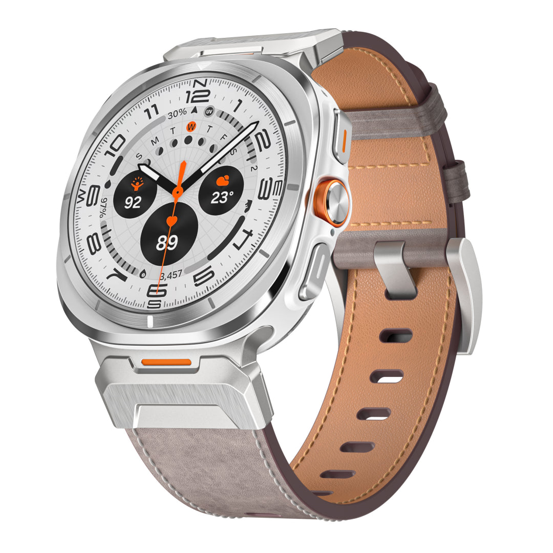 TACTICAL LEATHER BAND FOR SAMSUNG GALAXY WATCH ULTRA