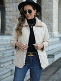 IVY LANE SNAP DOWN COLLARED JACKET