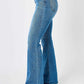 JUDY BLUE FULL SIZE HIGH-WAISTED CLASSIC FLARE JEANS PLUS SIZE