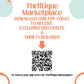 BOTONICAL ART FLOWER-Thriftique Marketplace