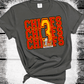 SUPER BOWL 3PEAT KINGDOM KANSAS CITY FOOTBALL CHIEFS T-SHIRT, THREE-PEAT FOOTBALL TEE, KINGDOM GAME DAY SHIRT GIFT COMFORT COLORS OVERSIZED LOOK