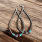 3 mm teardrop earrings Sterling Silver Pearls with Purple Spiny Oyster