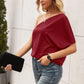 IVY LANE SINGLE SHOULDER HALF SLEEVE T-SHIRT