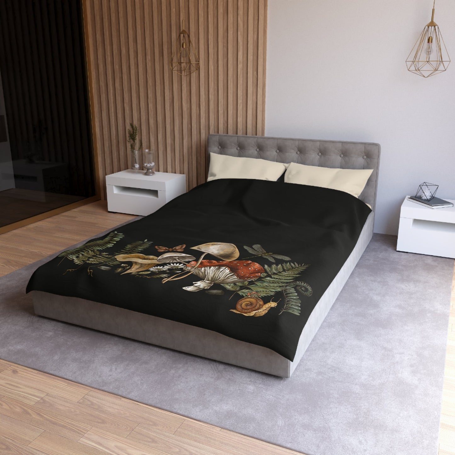 DARK FOREST MICROFIBER DUVET COVER